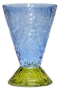Hübsch - Abyss Vase Light Blue/OliveHübsch - Lampemesteren