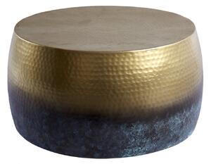 ORIENT III arany alumínium dohányzóasztal 60cm