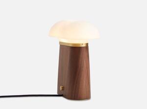 Woud - Nova Asztali Lámpa Walnut/OpalWoud - Lampemesteren