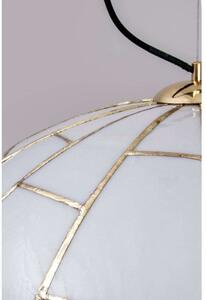Globen Lighting - Ombrello Függőlámpa White/Brass - Lampemesteren