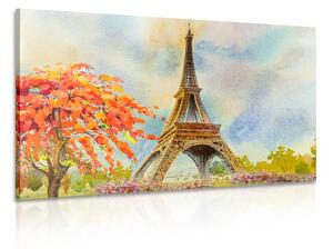 Kép Eiffel torony pasztell színekben