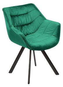 THE DUTCH zöld bársony szék