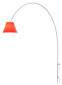 Luceplan - Lady Costanza Fali Lámpa Kapcsolóval Red/AluminiumLuceplan - Lampemesteren