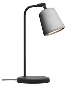 New Works - Material Asztali Lámpa Light Grey Concrete - Lampemesteren