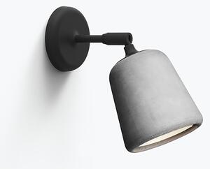 New Works - Material Fali Lámpa Light Grey Concrete - Lampemesteren