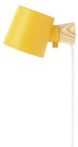 Normann Copenhagen - Rise Fali Lámpa Yellow - Lampemesteren