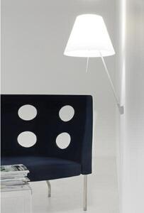 Luceplan - Costanza Fali Lámpa with Dimmer Aluminium with Mistic White - Lampemesteren