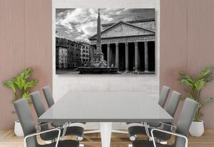 Kép Római bazilika fekete fehérben