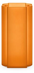 Kartell - Okra Vase Tall OrangeKartell - Lampemesteren