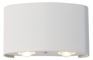 Viokef Twist fehér kültéri LED fali lámpa (VIO-4211000) LED 1 izzós IP54