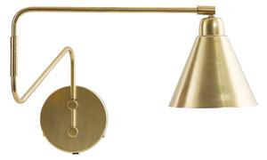 House Doctor - Game Fali Lámpa 70cm Brass/White - Lampemesteren