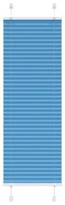 Pliszírozott redőny kék 45x150 cm szövetszélesség 44,4 cm