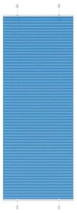 Pliszírozott redőny kék 80x200 cm szövetszélesség 79,4 cm