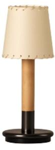 Santa & Cole - Básica Mínima Asztali Lámpa Portable Beige/Bronze - Lampemesteren