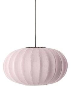 Made By Hand - Knit-Wit 57 Oval Függőlámpa Light Pink - Lampemesteren