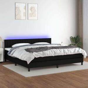 VidaXL Rugós Ágy - LED - 200x200 cm