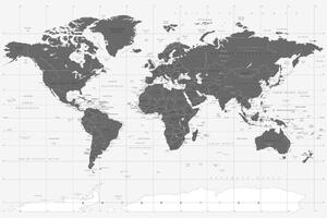 Parafa kép politikus térkép fekete fehérben