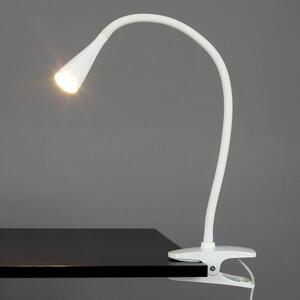 Lindby - Baris LED Csíptetős Lampa WhiteLindby - Lampemesteren