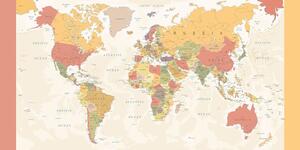 Kép részeletes világ térkép