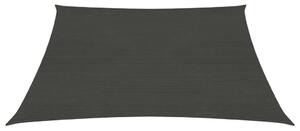 VidaXL HDPE napvitorla 160 g/m² 7 x 7 m, antracitszürke