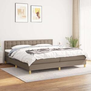 VidaXL 200x200 cm-es Zsebrugós Ágy Matraccal - Tópszínű