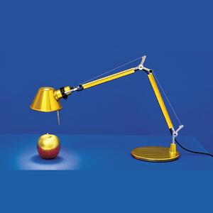 Artemide - Tolomeo MICRO Asztali Lámpa Gold - Lampemesteren