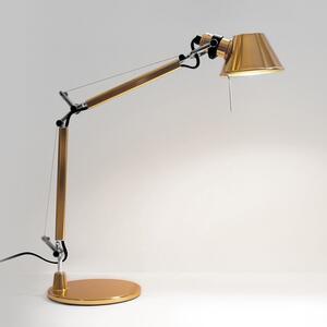 Artemide - Tolomeo MICRO Asztali Lámpa Gold - Lampemesteren