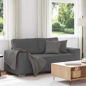 Sötétszürke kordbársony szövet loveseat kanapé 140 cm