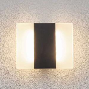 Lindby - Börje Square LED Kültéri Fali Lámpa GraphiteLindby - Lampemesteren
