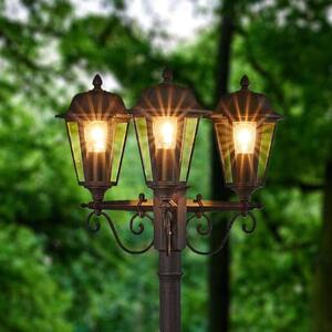 Lindby - Lamina 3 Park Lámpa Clear/RustLindby - Lampemesteren