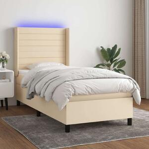 VidaXL LED-es Ágy - Rugós Matraccal - 80x200 cm