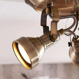 Lindby - Perseas 3 Round Mennyezeti Lámpa Antique BrassLindby - Lampemesteren