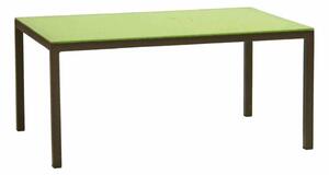 GRENO zöld üveg kerti asztal