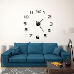 Modern fekete 3D falióra 100 cm XXL