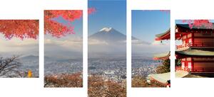 5 részes kép ősz Japán országban