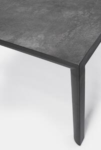 MASON fekete alumínium kerti asztal