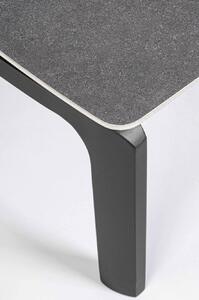 JALISCO fekete alumínium kerti asztal