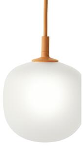 Muuto - Rime Függőlámpa Ø12 White/Orange - Lampemesteren