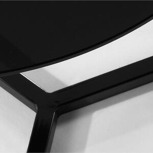 Marae fekete tárolóasztal, ⌀ 50 cm - Kave Home