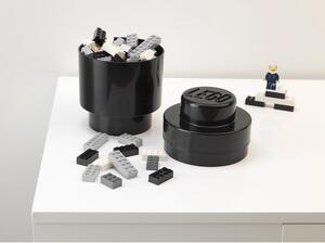 Fekete henger alakú tárolódoboz - LEGO®