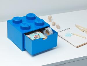 Kék, fiókos tárolódoboz, 15 x 16 cm - LEGO®