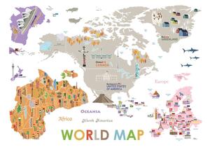 World Map falmatrica - Ambiance