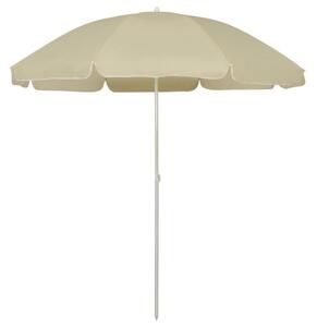Homoksárga strandnapernyő 240 cm