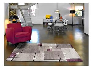 Detroit szürke-lila szőnyeg, 80 x 150 cm - Universal
