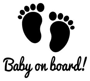 Baby On Board öntapadós matrica - Ambiance