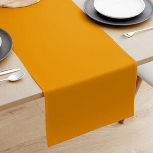 Goldea pamut asztali futó - mustárszínű 35x140 cm