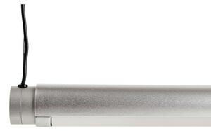 HAY - Factor Linear 1500 Függőlámpa Diffused Clear Anodised Aluminium - Lampemesteren