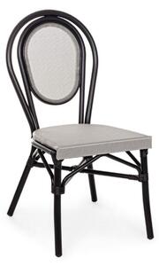 JULIE ezüst 100% textilén szék
