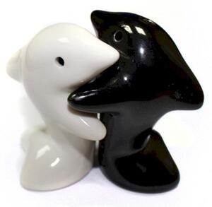 Só és Borstartó - Delfin Ölelés - Fekete és Fehér