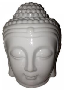 Buddha fej aromalámpa fehér